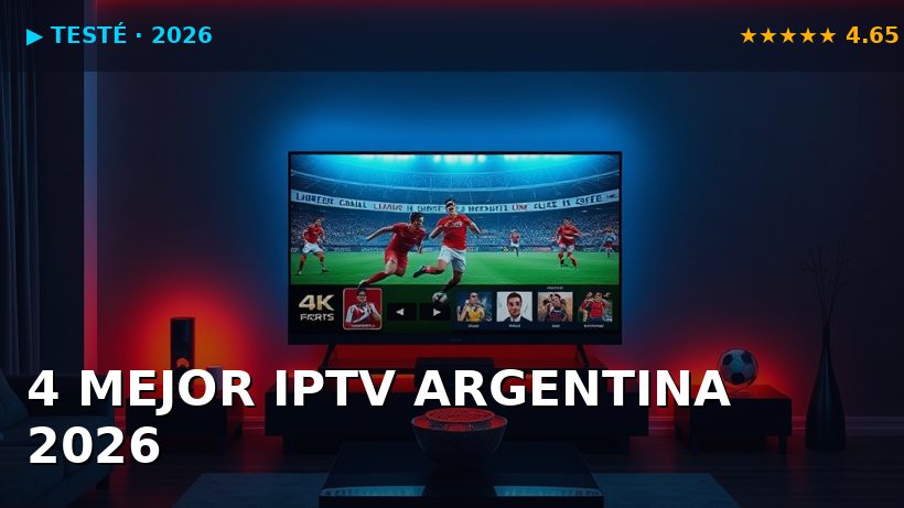 IPTV Argentina junio 2026: Top 4 Proveedores Testeados por Dispositivos